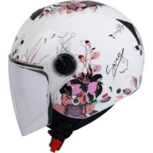 Sway Açık Kask Sw 715 Irıs Pınk