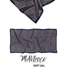 Mavi İpek Mavi Ipek Soft Pamuklu Şal Desen 2 D2