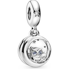 Nur Silver Baykuş Gümüş Charm NUR-BL00286