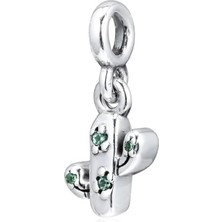 Nur Silver Kaktüs Gümüş Charm NUR-BL00301