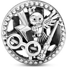 Nur Silver Harry Potter Gümüş Charm NUR-BL00082