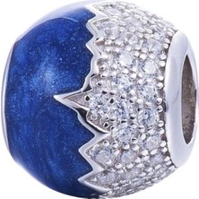 Nur Silver Mavi Gümüş Charm NUR-BL12402