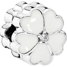 Nur Silver Çuha Çiçeği Gümüş Charm NUR-BL00966