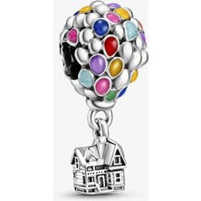 Nur Silver Adventure Balon Gümüş Charm - NUR-CM00087