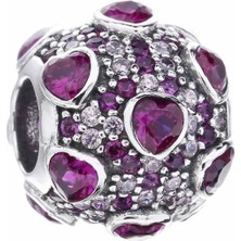 Nur Silver Aşk Tılsımı Patlaması Gümüş Charm NUR-BL00999