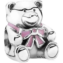 Nur Silver Ayıcık Gümüş Charm NUR-BL01207