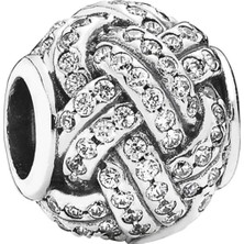 Nur Silver Aşk Düğümü Gümüş Charm NUR-BL00157