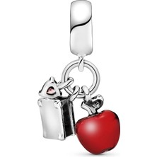 Nur Silver Sandık Elma Gümüş Charm NUR-BL01293