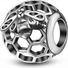 Nur Silver Yusufcuk Desenli Gümüş Charm NUR-BL12469