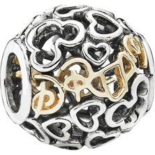 Nur Silver Kafes Gümüş Charm NUR-BL12470