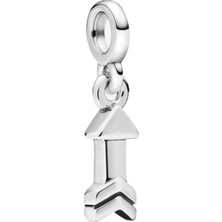 Nur Silver Ok Me Gümüş Charm NUR-BL12466