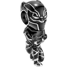Nur Silver Iron Man Gümüş Charm NUR-BL00131
