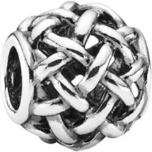 Nur Silver Kafes Gümüş Charm NUR-BL12435