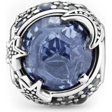 Nur Silver Yıldızlı Gümüş Charm NUR-BL00265