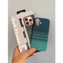 Sidens Store Knt Phone Iphone 17 Uyumlu Ekoseli Kevlar Case