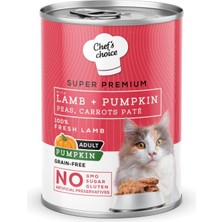 Hepta Collection Kuzu Etli ve Balkabağı Ezmeli Yetişkin Kedi Yaş Maması, 400 G x 12 Adet