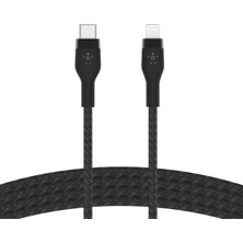 Hepta Collection Boostcharge Pro Flex Örgülü Usb-C/lightning Kablosu, 1 M, Mfı Sertifikalı, 20 W, Hızlı Şarj Için, Pd