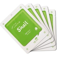 Hepta Collection On Snail Mask Salyangoz Özlü Yüz Maskesi 5'li