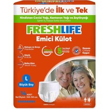Hepta Collection Freshlıfe Hasta Alt Bezi Külotlu Eco Large 14'lü
