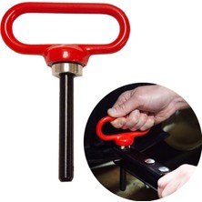 Hepta Collection Brinly MHPK-12BH Ekstra Güçlü Hızlı Bağlantı Manyetik Bağlantı Pimi Çekme Arkası Traktör ve Binicili