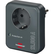 Hepta Collection Brennenstuhl Eco Line Serisi 13.500A Akım Koruyucu Tek Soketli Priz