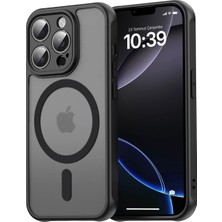 Hepta Collection iPhone 11 Pro ile Uyumlu Mattcover Serisi Arkası Mat Polikarbonat Kenarları Silikon ve Köşeleri Güçl