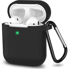 Hepta Collection Airpods 2.nesil Kılıf, Tam Koruyucu Özellikli Yumuşak Silikon Airpods Aksesuar Kılıf ile Uyumlu Airp