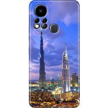 Grabono Infinix Hot 11S Uyumlu Kılıf Renkli Tpu Silikon Dubai