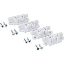 Hepta Collection Bs Sineklik Çıtçıtı 4 Adet (Beyaz)