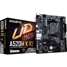 Hepta Collection Gıgabyte Anakart Amd Am4 Matx A520M K V2 1.0