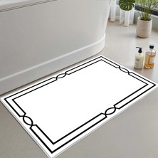 Monnhein Banyo Paspası, Yumuşak Banyo Halısı, Kaymaz Dot Tabanlı, Yıkanabilir - 60X100