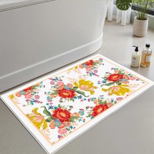 Monnhein Banyo Paspası, Yumuşak Banyo Halısı, Kaymaz Dot Tabanlı, Yıkanabilir - 60X100