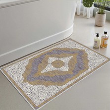 Monnhein Banyo Paspası, Yumuşak Banyo Halısı, Kaymaz Dot Tabanlı, Yıkanabilir - 60X100