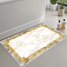 Monnhein Banyo Paspası, Yumuşak Banyo Halısı, Kaymaz Dot Tabanlı, Yıkanabilir - 60X100