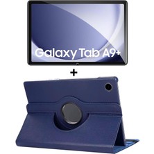 Ukscase Samsung Galaxy Tab A11 8.7 Inch 2025, Galaxy Tab A9 8.7 Inch 2023 Uyumlu 360° Dönen Standlı Kılıf