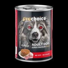 Kuzu Etli Pate Konserve Yetişkin Köpek Maması 400 gr 6 Lı Paket