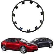 Ramm Tesla Model Y Integrated Jant Kapağı Koruma Halkası Seti - 21 Inç - Mat Siyah