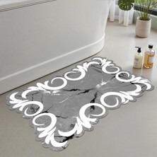 Monnhein Banyo Paspası, Yumuşak Banyo Halısı, Kaymaz Dot Tabanlı, Yıkanabilir - 60X100