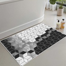 Monnhein Banyo Paspası, Yumuşak Banyo Halısı, Kaymaz Dot Tabanlı, Yıkanabilir - 60X100