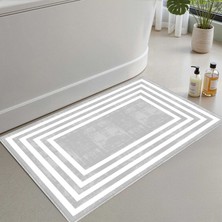 Monnhein Banyo Paspası, Yumuşak Banyo Halısı, Kaymaz Dot Tabanlı, Yıkanabilir - 60X100