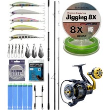 Yek Outdoor Yekoutdoor Surf Seti Shimano Kamış Beastmaster K Surf Tubular 4,50M 225G 3pc Low Rider Dps& Okuma Salina SA-8000A Olta Makinesi