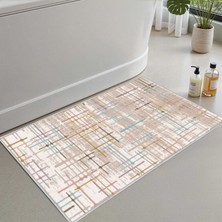 Monnhein Banyo Paspası, Yumuşak Banyo Halısı, Kaymaz Dot Tabanlı, Yıkanabilir - 60X100