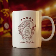 İmge Baskı Isme Özel Galatasaray Taraftar Kupa Bardak