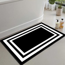 Monnhein Banyo Paspası, Yumuşak Banyo Halısı, Kaymaz Dot Tabanlı, Yıkanabilir - 60X100
