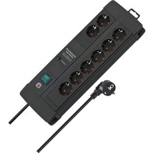 Hepta Collection Brennenstuhl Premium-Line Duo Serisi 5 Yıl Garantili 60.000 Amper Akım Korumalı Özellikli 8 Soketli