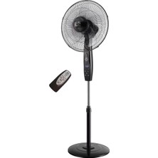 Hepta Collection Mirkraft FS-40BR Stand Fan Vantilatör 16'' (Uzaktan Kumandalı)