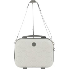 Hepta Collection Mçs Abs Makyaj Çantası V376-MC (Kemik Gri)