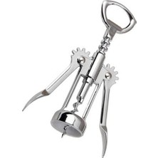 Hepta Collection Paslanmaz Çelik Tirbuşon Konserve, Mantar Kapak Şarap Açacağı, Standart