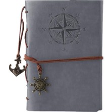 Hepta Collection Maleden Not Defteri, Klasik Spiral Not Defteri, Doldurulabilir Günlük, Eskiz Defteri, Astarsız Seyah