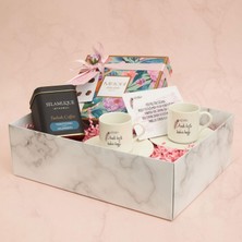 Hepta Collection Anne Kız Tasarımlı Özel Gün Kahve Seti Hediye